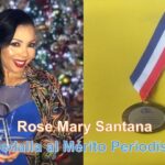 Rose Mary Santana Medalla Al Mérito
