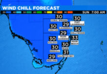 Frente frío gélido afectará a la Florida este fin de semana