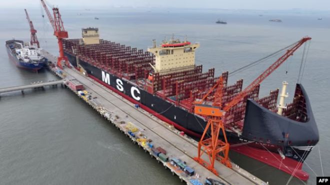 EEUU China barcos A
