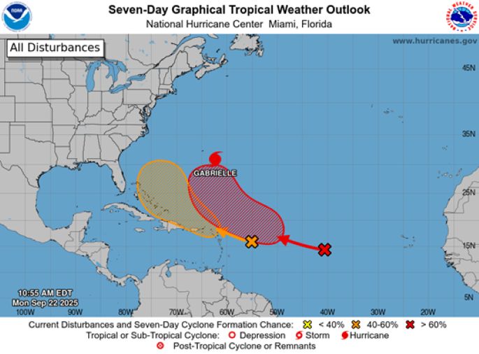 NHC Gabrielle A