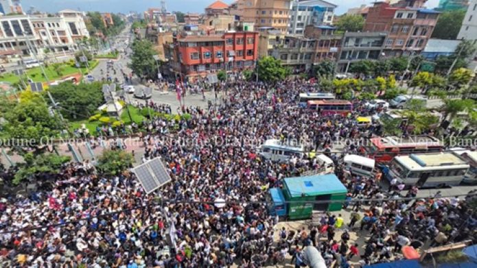 Nepal protestas AA