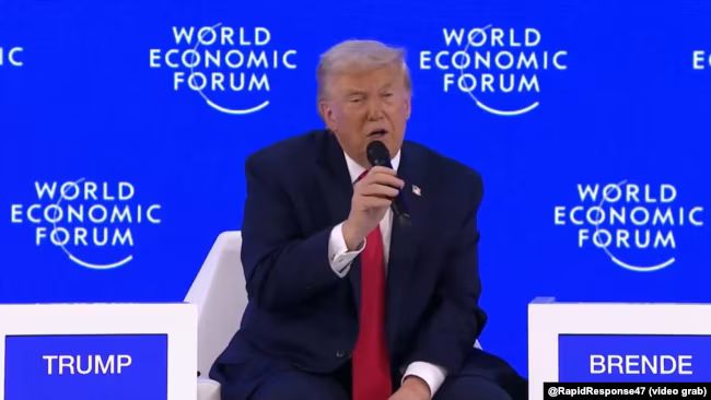 Trump Davos Vnzla A