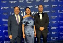 Jatzel Román participa en 85 Aniversario Freedom House en Washington junto a defensores de la libertad