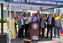 Florida: Líderes políticos instan a votar por el futuro en Colombia