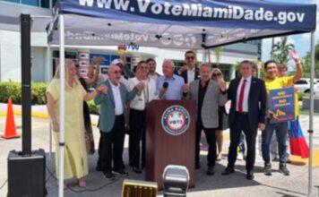Florida: Líderes políticos instan a votar por el futuro en Colombia