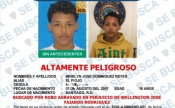 Santiago: PN Captura dos presuntos delincuentes
