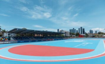 Abinader y Carolina inauguran Parque Deportivo Paseo 30 de Mayo