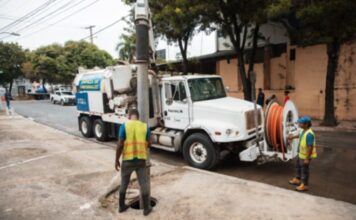 ADN Realiza limpieza filtrantes ante posibles lluvias en DN