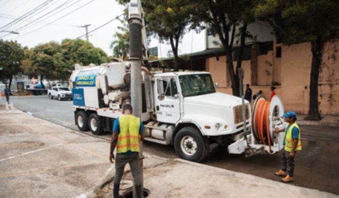 ADN Realiza limpieza filtrantes ante posibles lluvias en DN