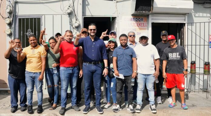 Rafael Paz encabeza jornada trabajo territorial y fortalece crecimiento FP en Distrito Nacional