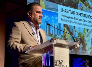 Antesala Congreso Mundial de Arquitectos: Rodolfo Pou presenta en Barcelona su visión sobre arquitectura centrada en diásporas y sentido de pertenencia