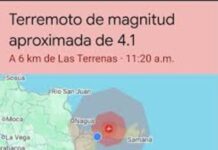 RD: Se registran dos sismos cerca de Las Terrenas